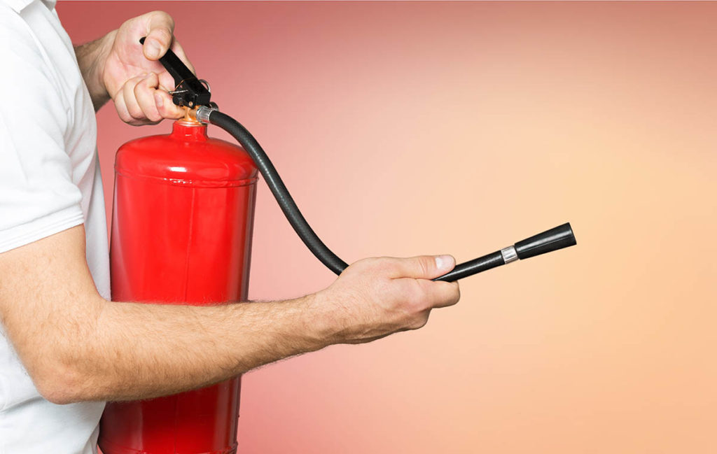 fire extinguisher use