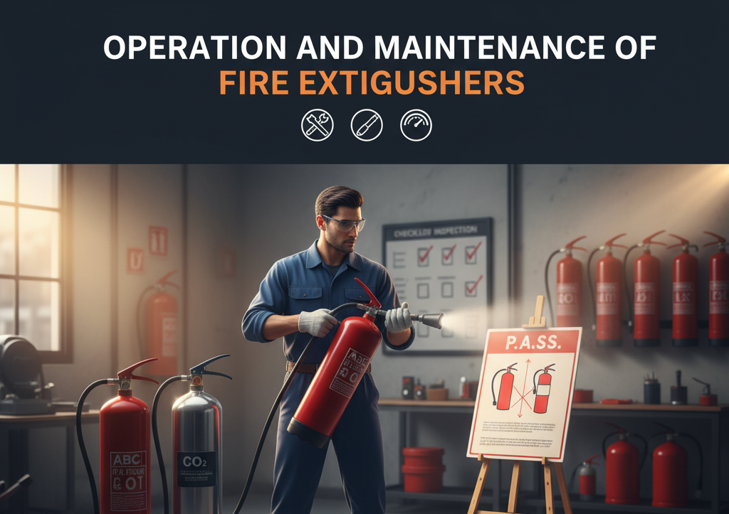 operation and maintenance of fire extinguishers